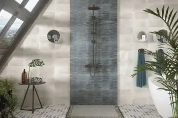 Incurve Fluted Green 6x12 Glossy Ceramic Wall Structure Tile