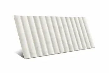 Incurve Fluted Marble 6x12 Semi-Glossy Ceramic Wall Structure Tile