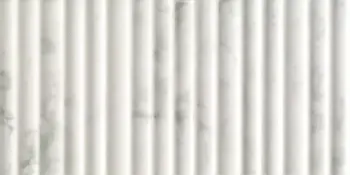 Incurve Fluted Marble 6x12 Semi-Glossy Ceramic Wall Structure Tile