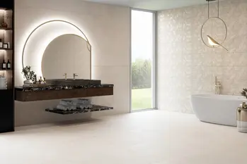 Metallic Beige 24x48 Matte Porcelain Tile