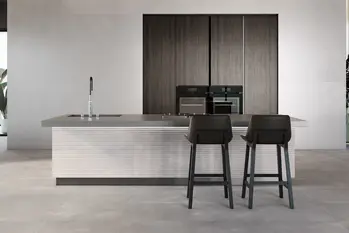 Metallic Gray 24x48 Matte Porcelain Tile