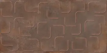 Metallic Rust 24x48 Matte Porcelain Structure Wall Tile