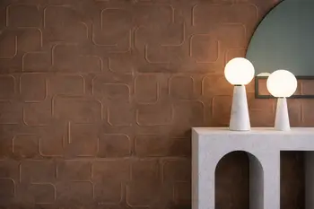 Metallic Rust 24x48 Matte Porcelain Structure Wall Tile