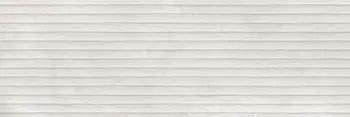 Metallic White 12x36 Matte Ceramic Structure 2 Wall Tile