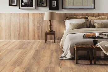 Mountain Ash Almond 8x48 Matte Wood Look Structure Porcelain Tile