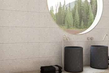 Nark Beige 12x36 Matte Ceramic Structure 1 Wall Tile