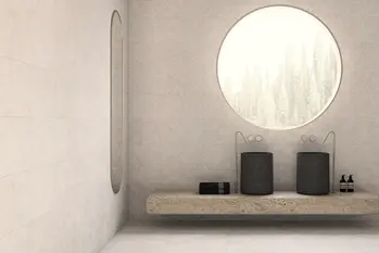 Nark Beige 12x36 Matte Ceramic Structure 1 Wall Tile