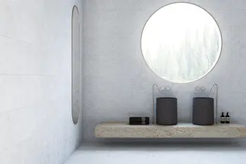 Nark White 24x24 Matte Porcelain Tile