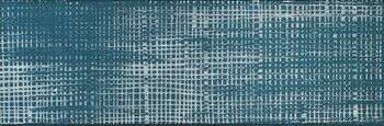 Nesi Blue/Silver 3x9 Matte Ceramic Subway Décor Wall Tile