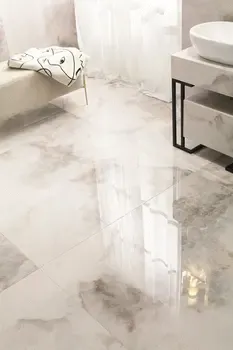 Onice Bianco 24x48 Polished Porcelain Tile