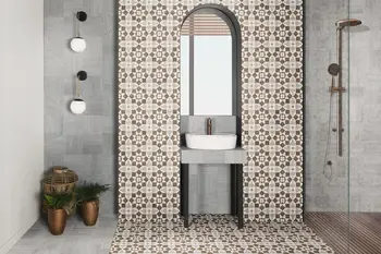 Patch Gray 8x8 Matte Porcelain Tile