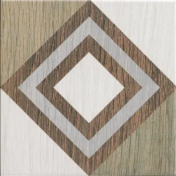 Patch Natural 8x8 Matte Porcelain Décor Tile "3"