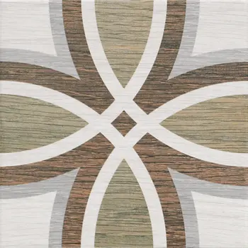 Patch Natural 8x8 Matte Porcelain Décor Tile "4"