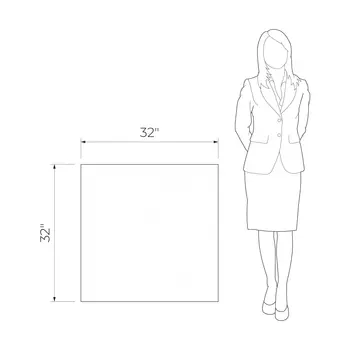 Sample - Pietra Convessa Black 32x32 Matt - 3D Tech Structure Porcelain Tile