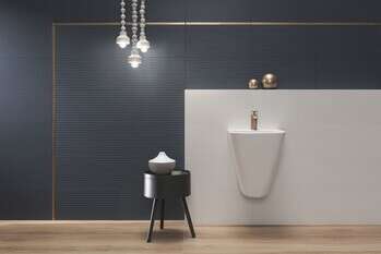Reflection White 12x24 Semi-Matte Ceramic Wall Tile