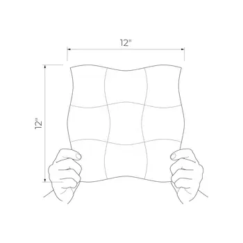 Royal Place wood Wall mosaic