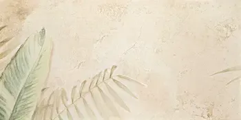 Sample - Alabaster Shine Leaves 24x48 Matte Porcelain Wall Décor Tile - Element B4
