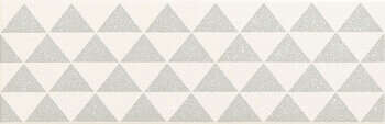 Sample - Burano White B 3x9 Matte/Glimmer Ceramic Subway Décor Wall Tile
