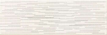 Sample - Burano White D 3x9 Matte/Glimmer Ceramic Subway Décor Wall Tile