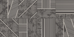 Sample - Duo Graphite 12X24 Matte Ceramic Décor 
