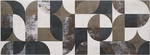 Sample - Grunge Taupe 13x36 Semi-Matte Ceramic Décor Wall Tile