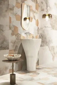 Sample - Onice Bianco 24x24 Matte Porcelain Tile