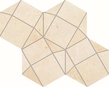 Sample - Plain Stone Beige 8x12 Matte/Glimmer Ceramic Wall Mosaics