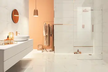 Sample - Serenity Cream 24x24 Polished Porcelain Tile