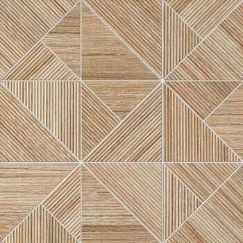 Samples - Elle Wood 12x12 Matte Ceramic Structure Mosaics