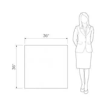 Sancio Gray 36x36 Matte Concrete Look Porcelain Tile