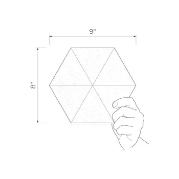 Sheen Gold 8x9 Sparkly Wall Mosaic