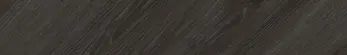 Slant Wood Brown 8x48 Matte Structure Porcelain Tile - Element B showing close-up of dark brown wood grain texture and matte finish.