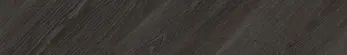 Slant Wood Brown 8x48 Matte Structure Porcelain Tile - Element B showing close-up of dark brown wood grain texture and matte finish.