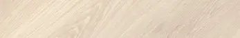 Slant Wood Ivory 8x48 Matte Structure Porcelain Tile - Element B showing close-up of light wood grain texture and matte finish.