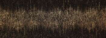 Stardust Black/Gold 13x36 Glossy Ceramic Décor Wall Tile