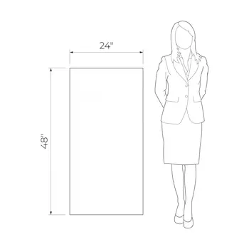 Tender Stone Cream 24x48 Satin Porcelain Tile