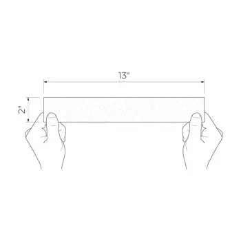 Timeless black 1 Wall strip