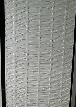 Torino White 12x36 Matte Ceramic Structure 1 Wall Tile