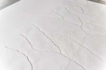 Torino White 12x36 Semi-Matte Ceramic Structure Wall Tile - Element 2