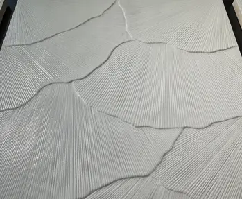 Torino White 12x36 Semi-Matte Ceramic Structure Wall Tile - Element 2