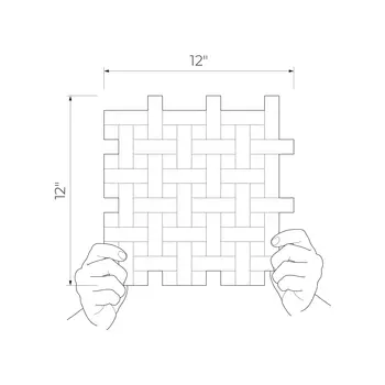 Tower Hill 1 Porcelain mosaic