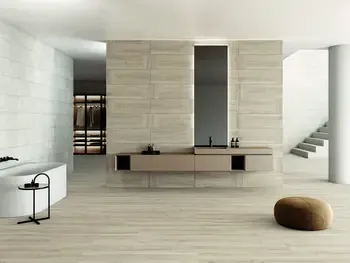 Venawood Almond 12x36 Matte Structure Ceramic Wall Tile - Element 1