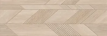 Venawood Almond 12x36 Matte Structure Ceramic Wall Tile - Element 2
