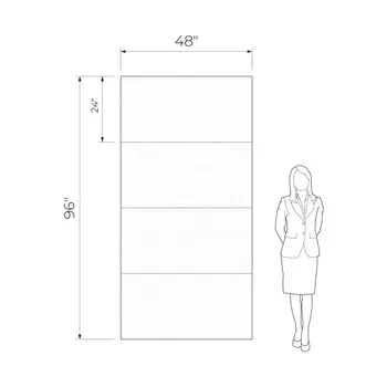 Verdura Elite Green/Gold Leaves 48x96 Matte/Glossy 4-Elements Porcelain Wall Décor Tile (Set of 4 tiles, 24x48 each) (1, 2, 3, 4)