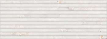 Sample - Vero Geo White 13x36 Glossy Structure Ceramic Wall Tile