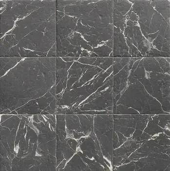 Versail Black 8x8 Matte Porcelain Tile