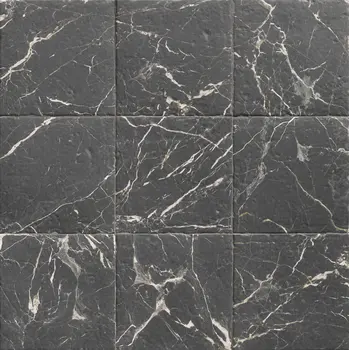 Versail Black 8x8 Matte Porcelain Tile