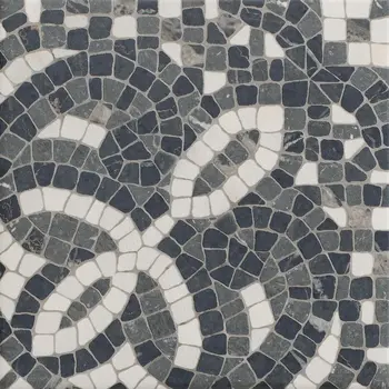 Versail Dark Gray 8x8 Matte Porcelain Décor Tile 7