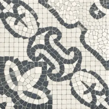 Versail Light Gray 8x8 Matte Porcelain Décor Tile 9