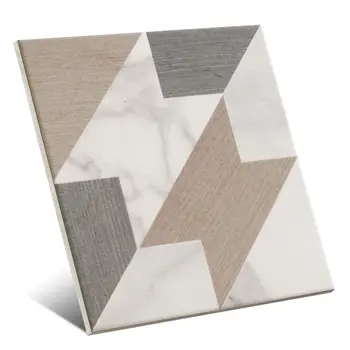 Versail Natural 8x8 Matte Porcelain Décor Tile 1